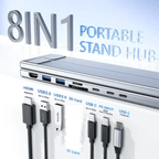 8-i-1 USB-C Laptopstativ, Bästa presenter💻