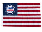 🔥250-årsjubileums USA-minnesflagga (90x150 cm), dubbelsidigt broderad