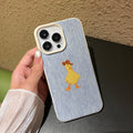 🐥🤠 Cowboy Duck iPhone Cover – Sødt Western And Telefoncover