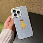 🐥🤠 Cowboy Duck iPhone Cover – Sødt Western And Telefoncover