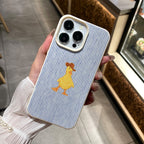 🐥🤠 Cowboy Duck iPhone Cover – Sødt Western And Telefoncover