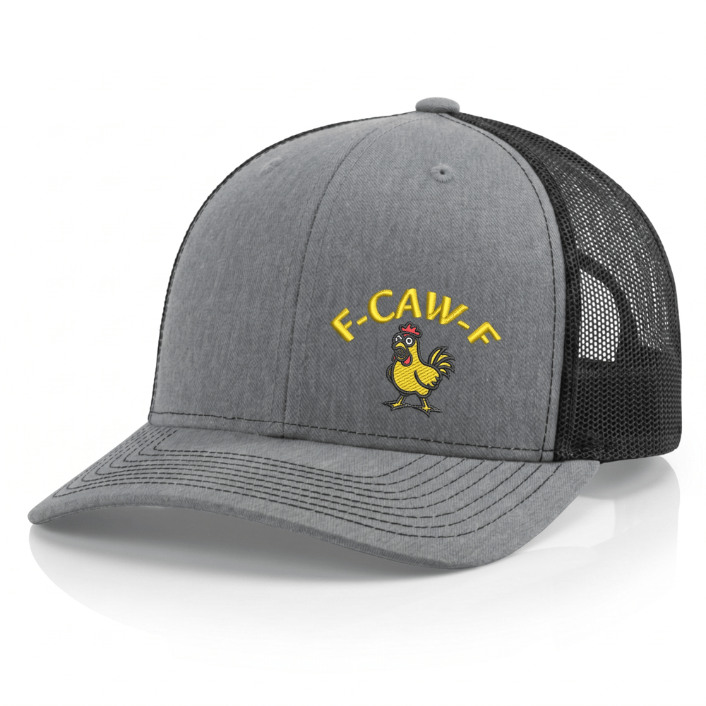 F-CAW-F Broderet Justerbar Snapback-kasket i Premium Kvalitet