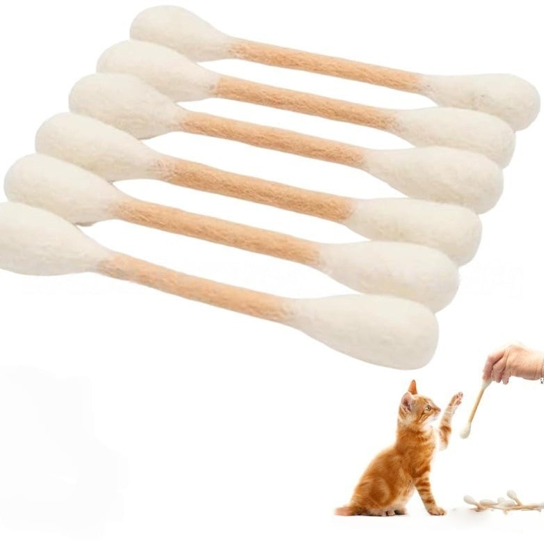 ❤️Til glade, sunde og aktive indekatte🐱Swabs Kattelegetøj med Katteurt