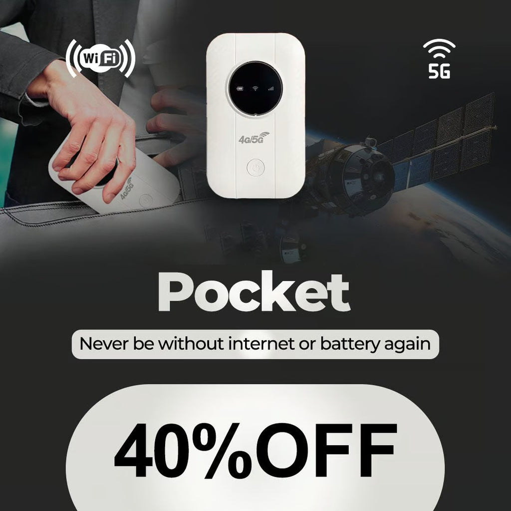 🔥Hot Sale🔥[Power on and use] Wireless Portable WiFi