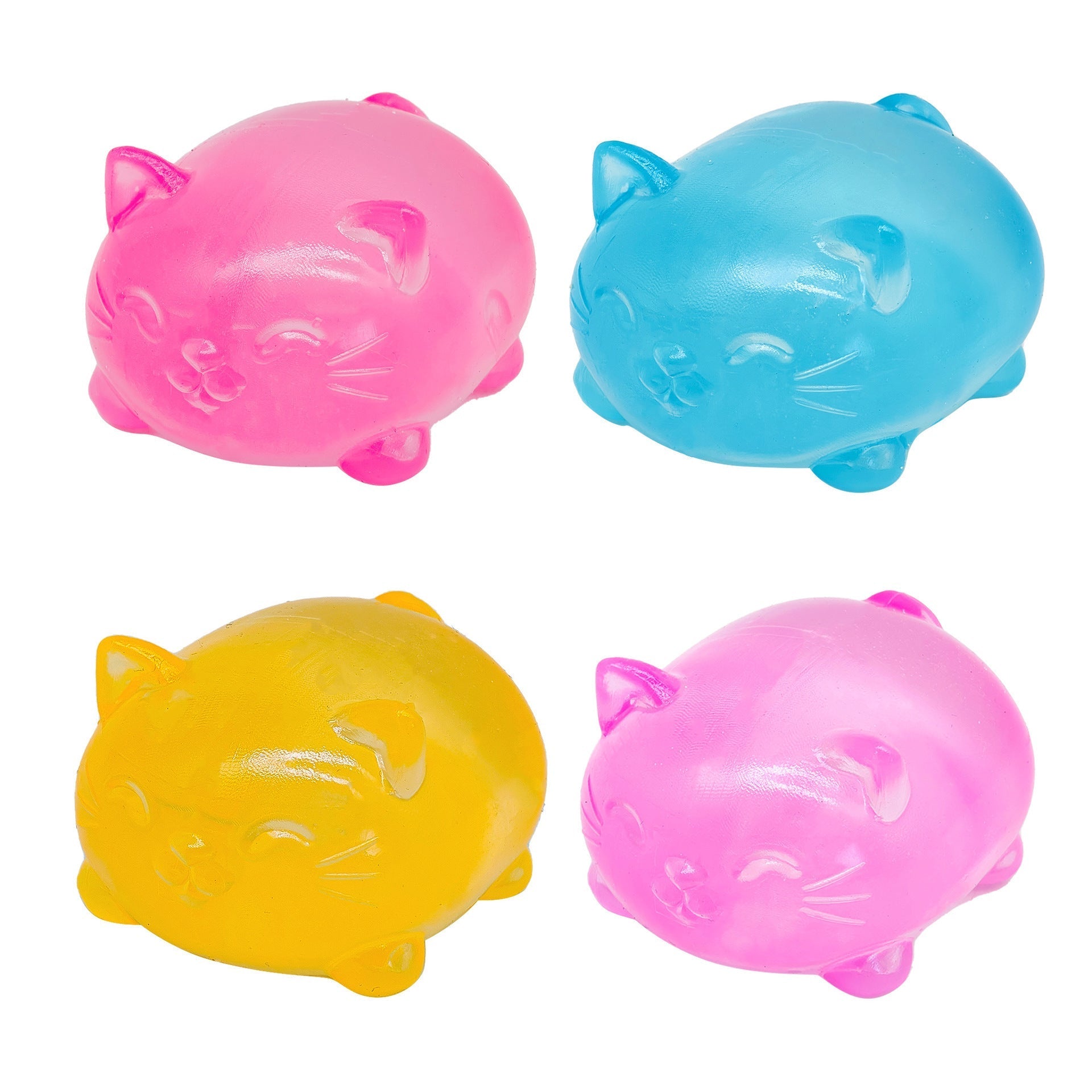 Mini Sød Squishy Kat Stresslegetøj