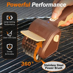 New Electric Grill Cleaner Bristle Free