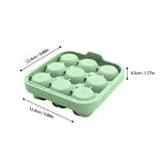 Rose Ice Cube Tray – 9-Cavity Silicone Mold for Whiskey & Cold Drinks