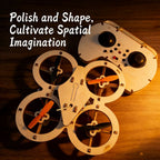 DIY Wooden Remote Control Drone Kit – Build & Fly Your Own Quadcopter