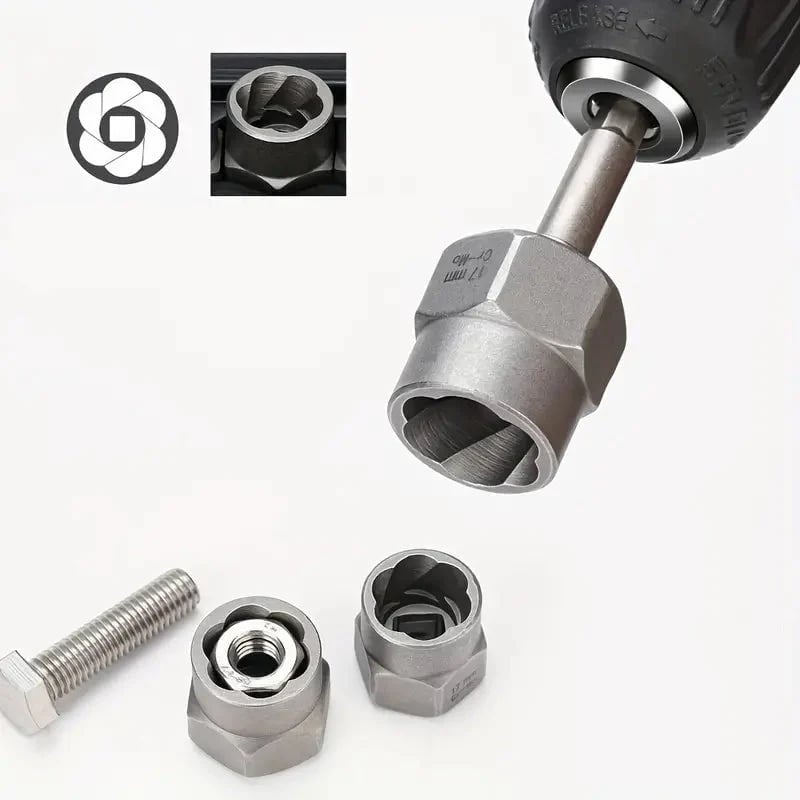 🔩Sæt til udtrækning af beskadigede skruer og bolte🚗