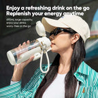 Portable 2-in-1 Water Bottle with Mini Fan – Stay Cool & Hydrated Anywhere