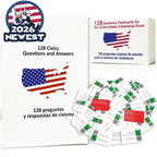 Flashkort til amerikansk statsborgerskab 2026: Studieguide: Amerikansk statsborgerskab (spansk og engelsk)