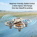 DIY Wooden Remote Control Drone Kit – Build & Fly Your Own Quadcopter