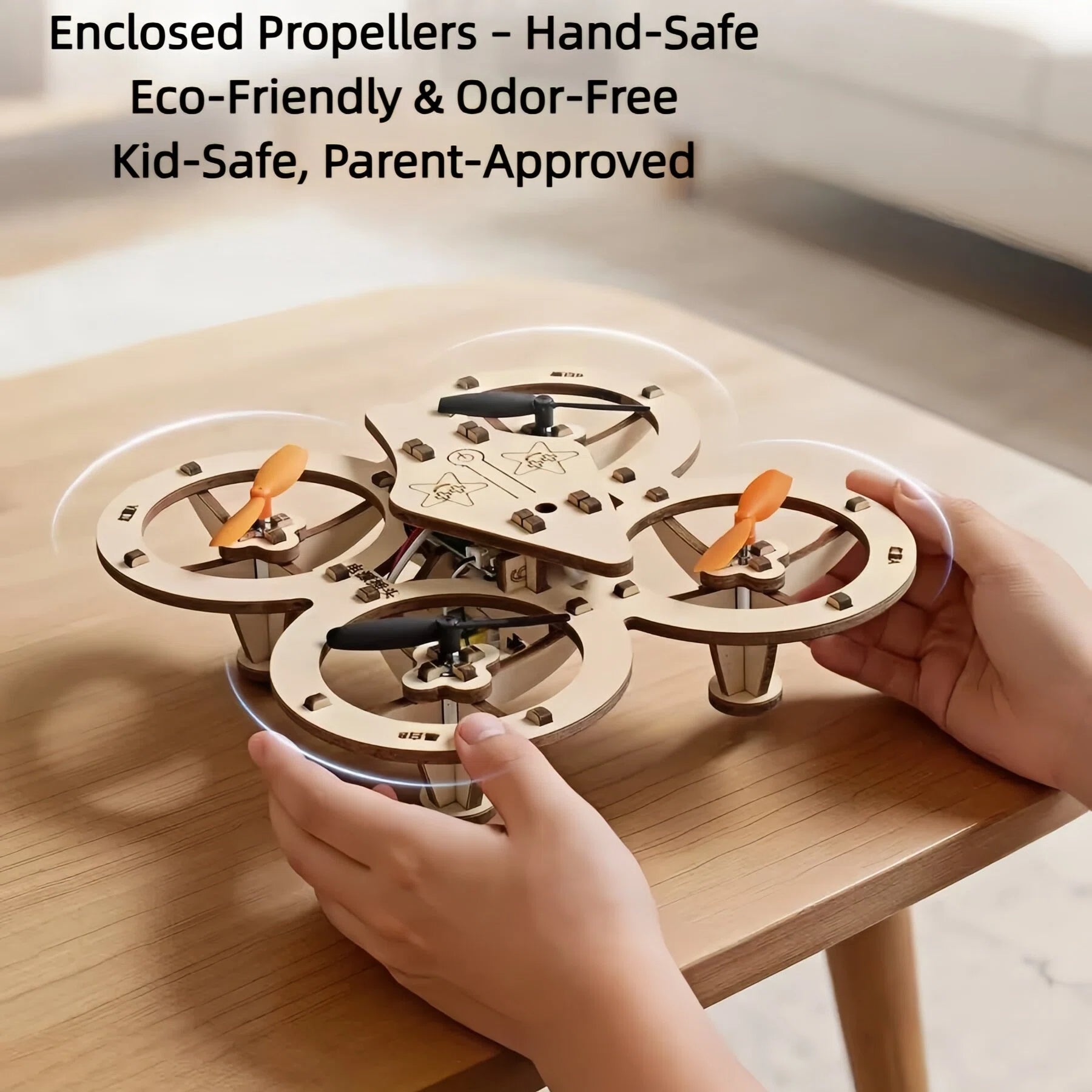 Gør det selv-dronekit i træ – Byg og flyv din egen quadcopter