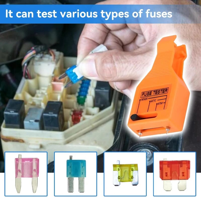 Dobbelt Autosikringstester og -aftrækker