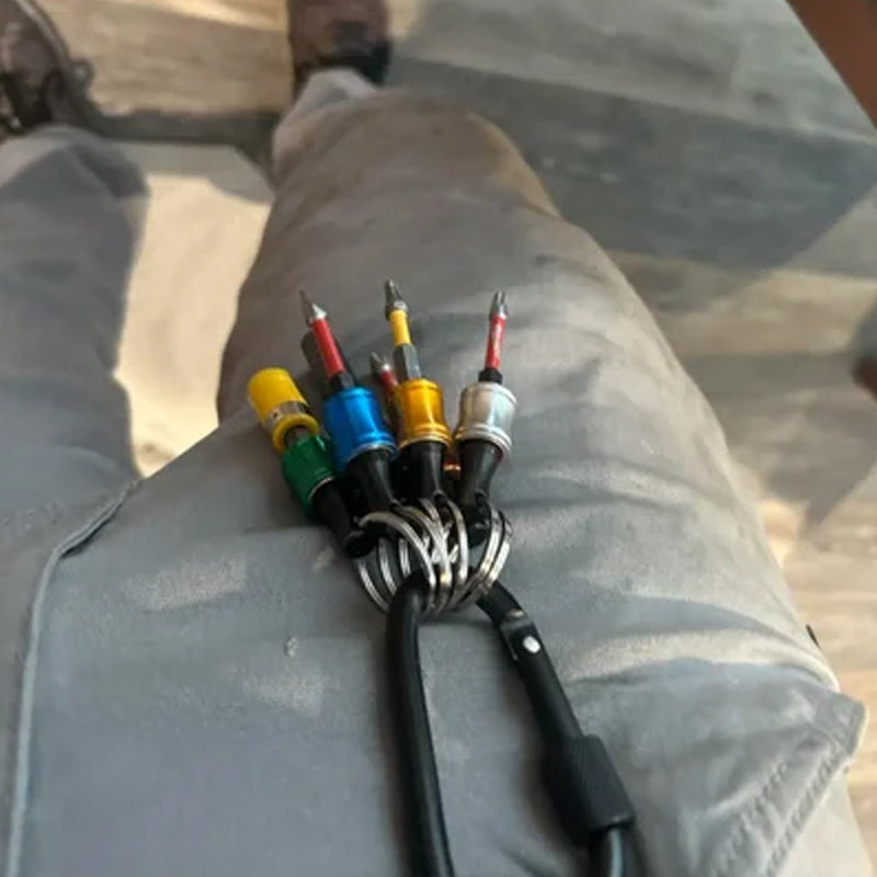 1/4" sekskantet skruetrækkerhovedholder, vandreskruenøgle