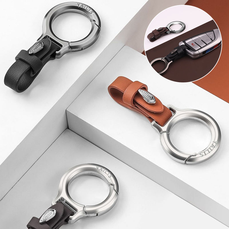Nøglekæde i premiummetal med quick-release