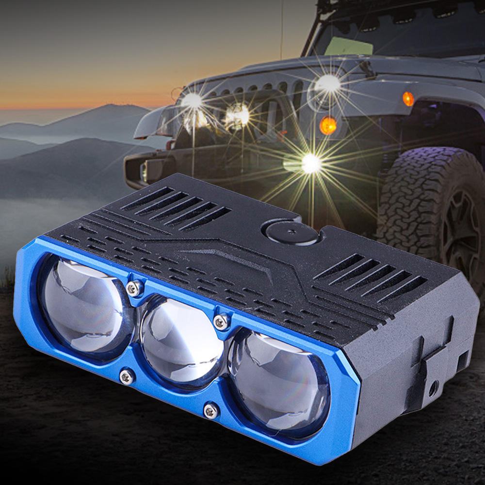 30000LM Ultrastærk LED-bilspot – Fjern-/nærlys, IP68 Vandtæt Offroad-kørelys