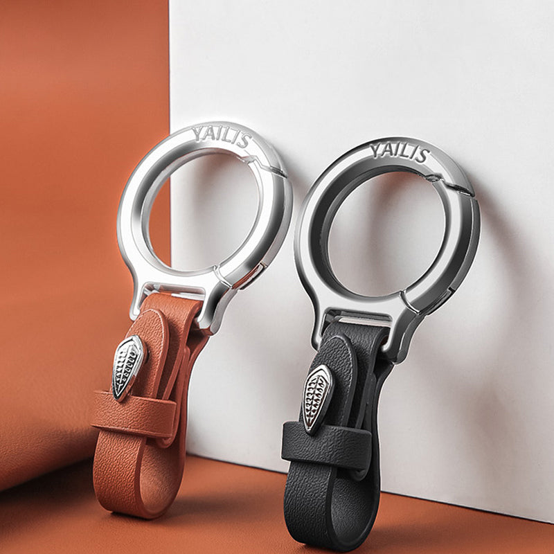 Nøglekæde i premiummetal med quick-release