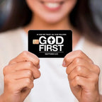 💳✝️ Tro & Patriotism Kort-klistermärkesset – Inspirerande kreditkortsklistermärken med kors- och bibelordsmotiv