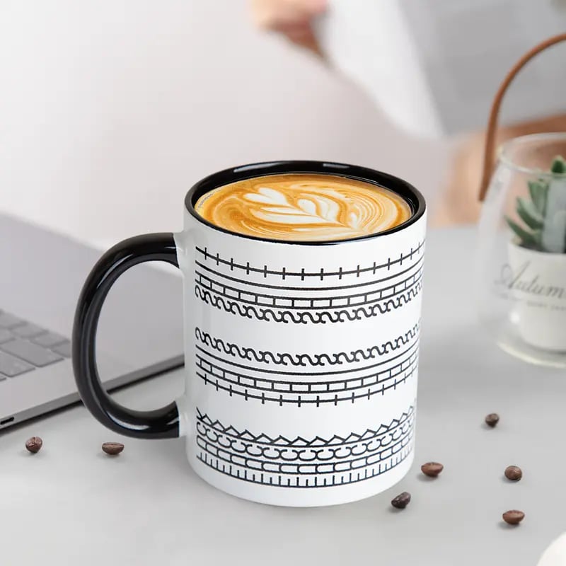 🔥"Fuck This Shit" Krus, Sjovt Keramisk Kaffekrus Med Skjult Besked