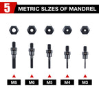 M3-M8 Electric Rivet Gun Adapter Kit