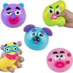 🤪Limited Edition Ansigtsbytte-Hund Squishy | Sød, Sjov og Total Vanedannende 💥