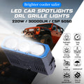 30000LM Ultrastærk LED-bilspot – Fjern-/nærlys, IP68 Vandtæt Offroad-kørelys