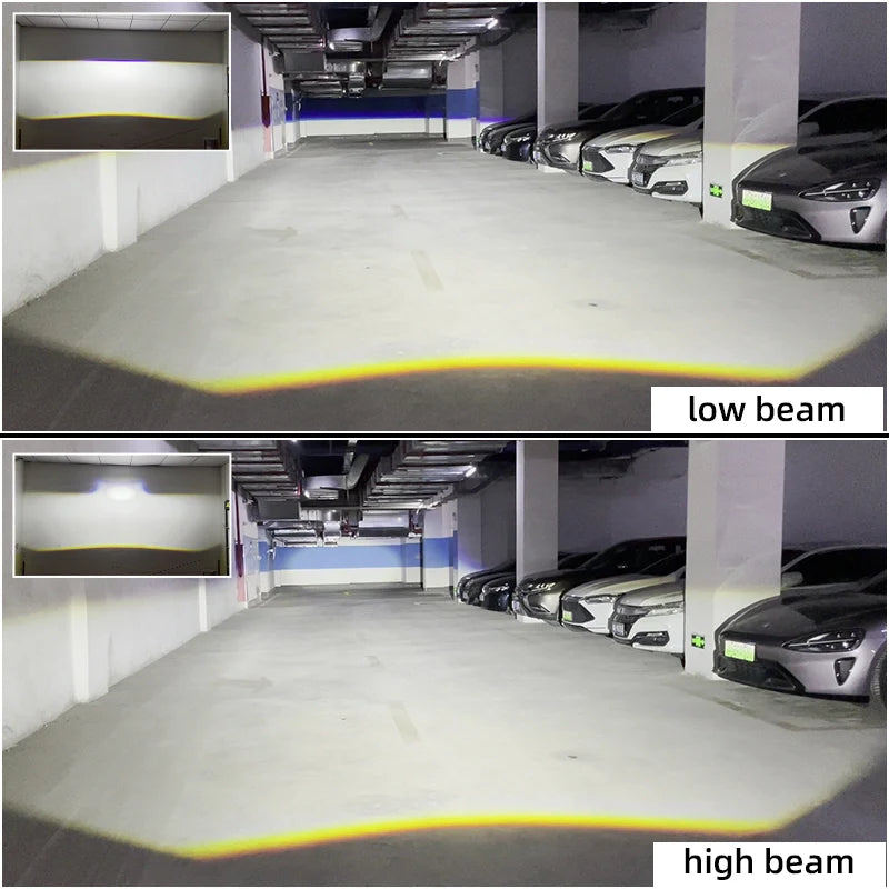 TyiiPlus 75W LED-kørelys – Superkraftig 5500K Vandtæt Bilspotlight