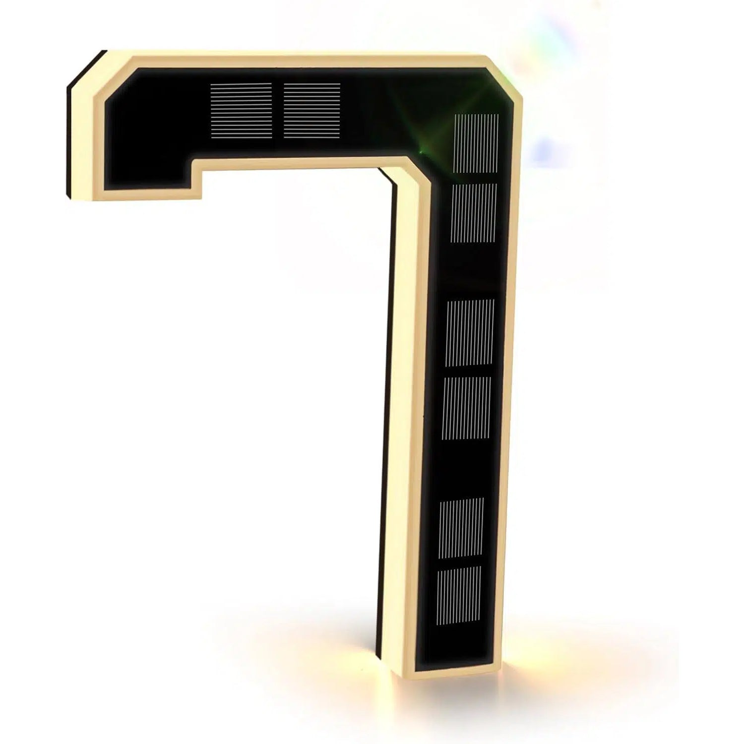9 Inch Solar-Powered Lighted House Numbers