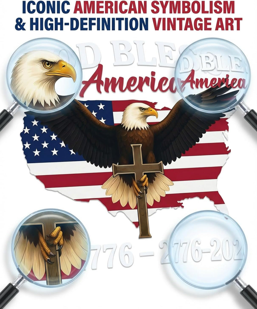 Gud Velsigne Amerika 250-års Jubilæum Bilmærkat