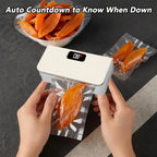 🔒Mini Sealer Machine – Rechargeable Portable Sealing and Cutting Tool with LED Battery Display