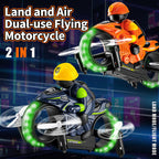 2-i-1 flyvende motorcykel – RC-motorcykel til land og luft med dobbeltfunktion