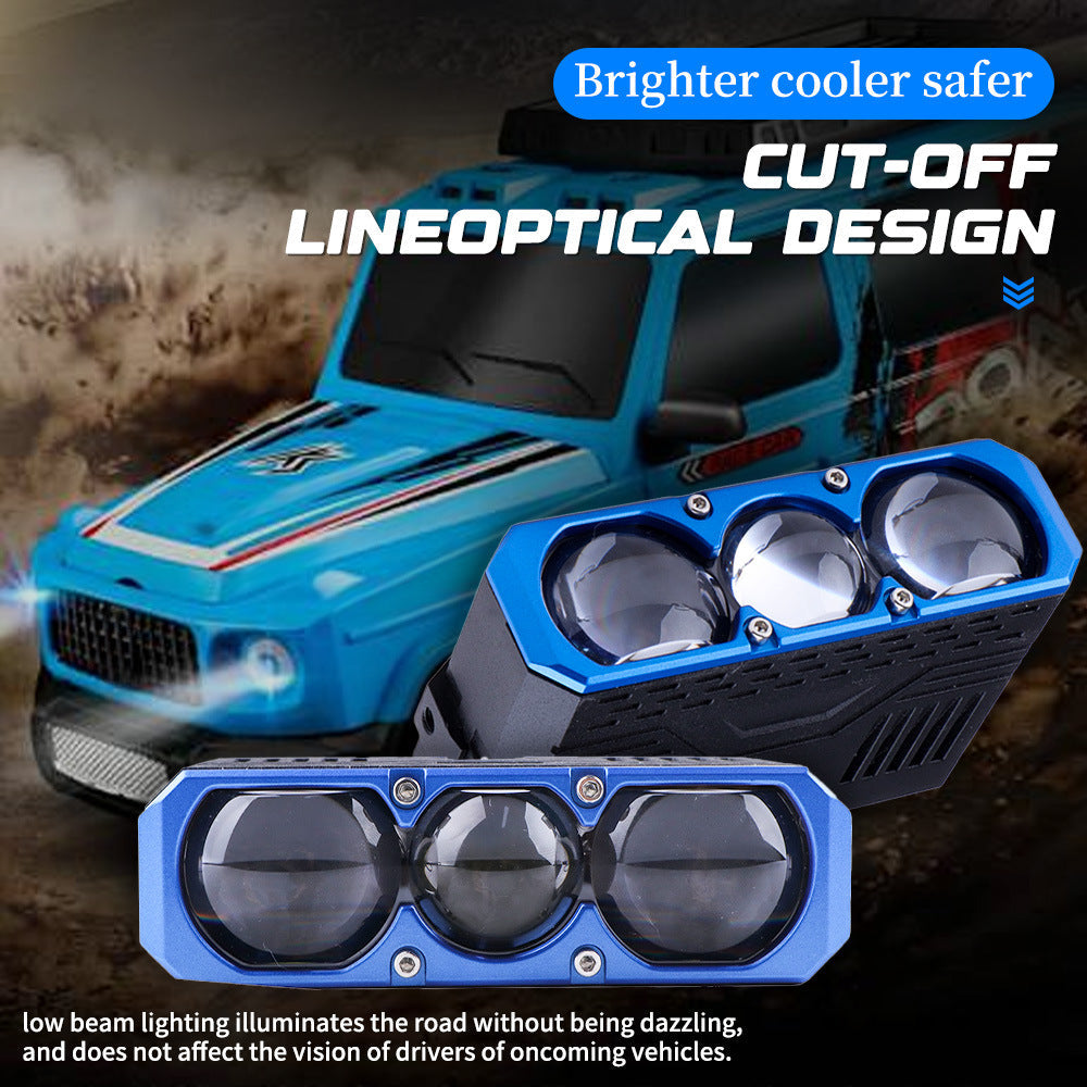 30000LM Ultrastærk LED-bilspot – Fjern-/nærlys, IP68 Vandtæt Offroad-kørelys
