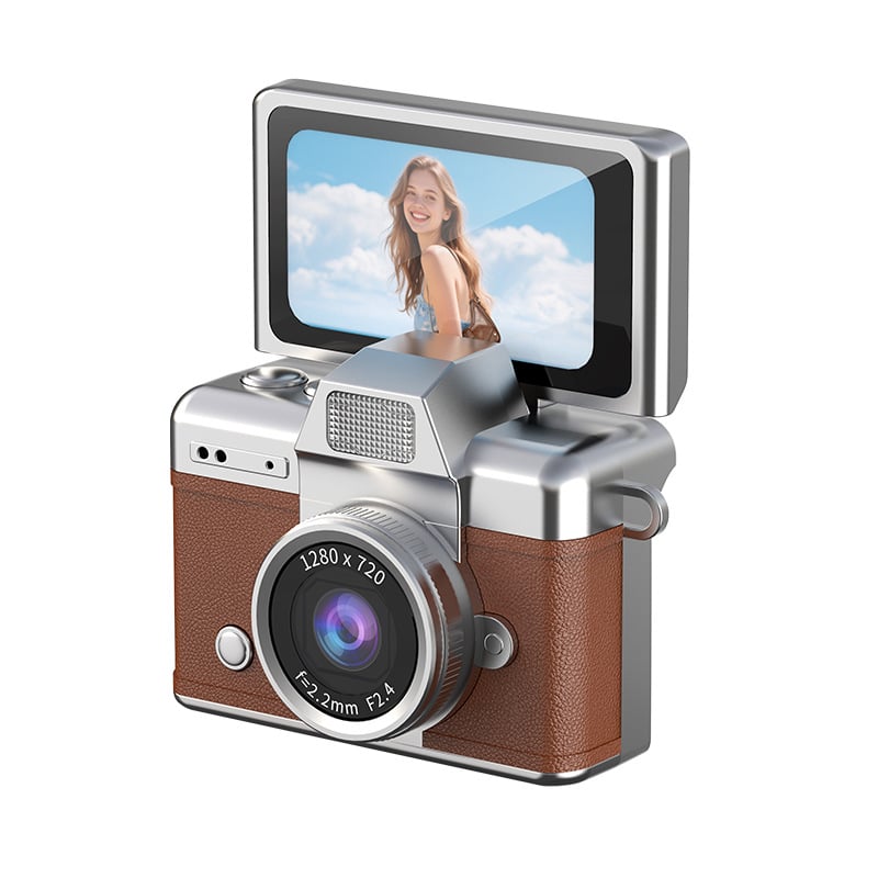 Mini digitalkamera med 1,47" LCD-skærm