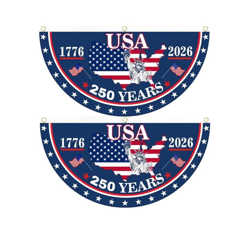250-års jubilæum USA Fanflag & Mere – Fejr Amerikas 250-års jubilæum