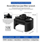 Adjustable Oil Filter Wrench | 60mm-105mm Universal Removal Tool