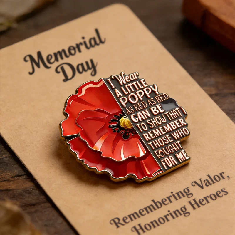 🔥 Unisex US Red Friday Udsøgt Broche