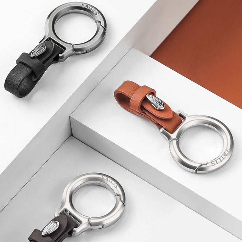 Nøglekæde i premiummetal med quick-release