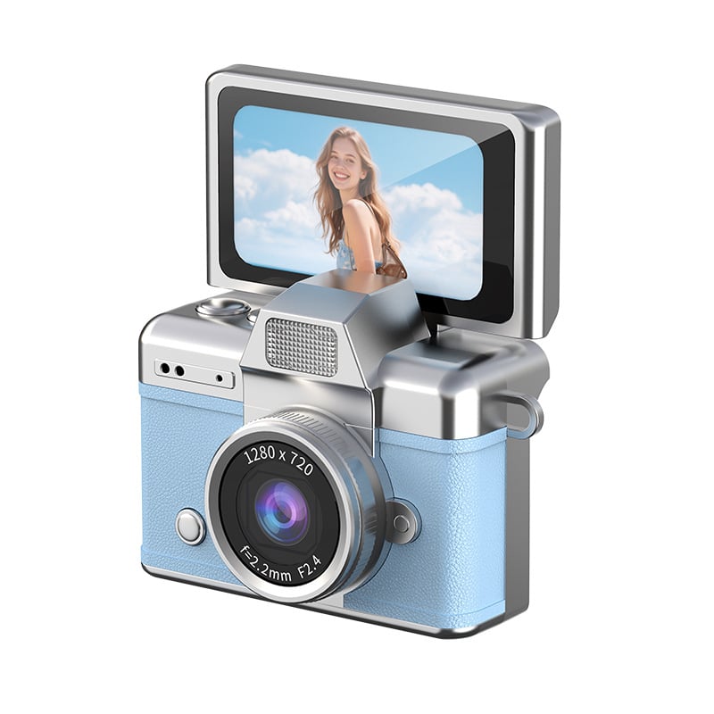 Mini digitalkamera med 1,47" LCD-skærm