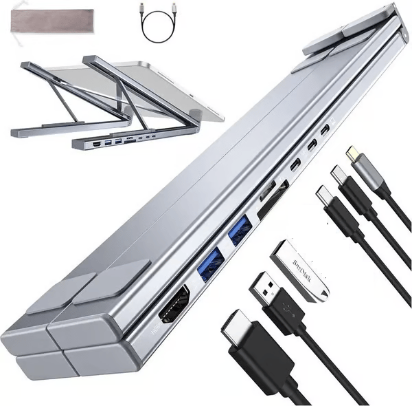 8-i-1 USB-C Laptopstativ, Bästa presenter💻