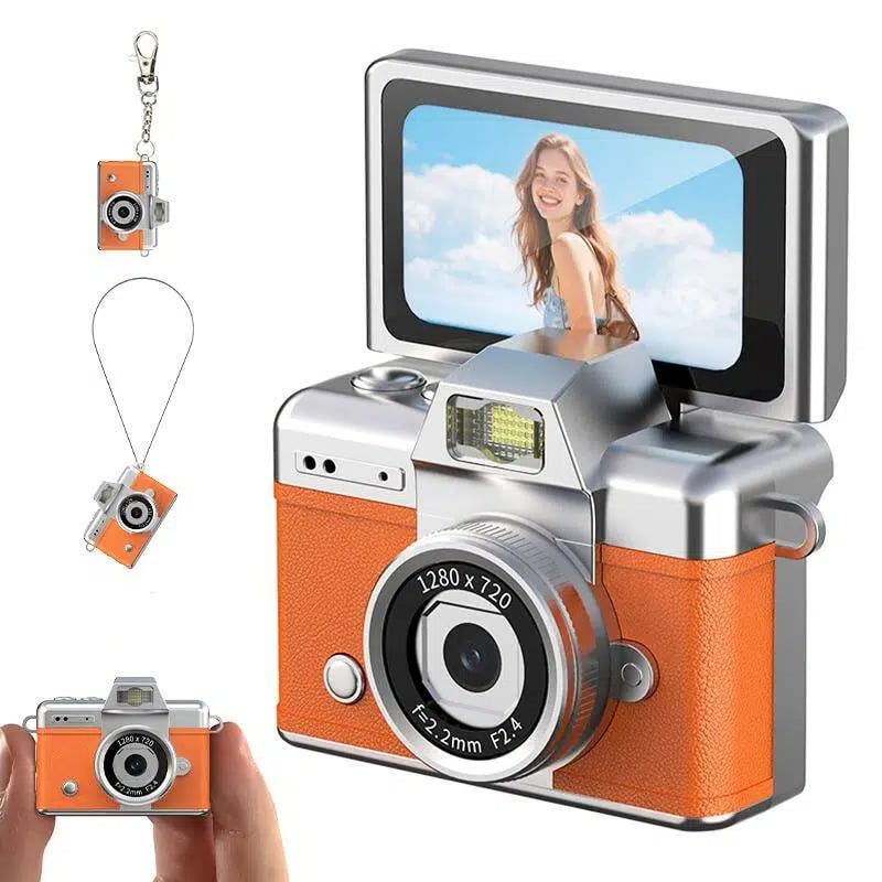 Mini digitalkamera med 1,47" LCD-skærm