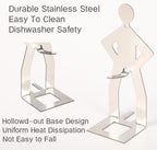 Funny Stainless Steel BBQ Sausage Holder