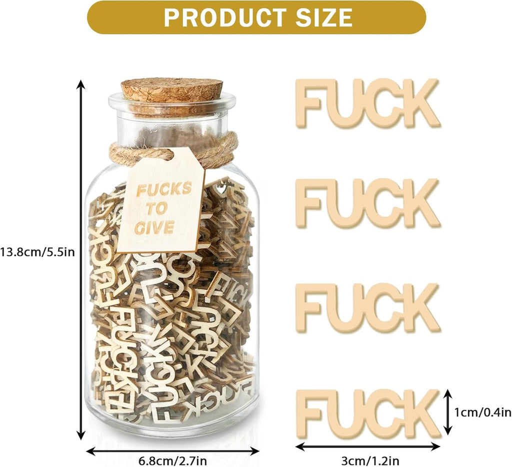 Fucks to Gift Jar🎁Hylende morsom gave til venner og kolleger