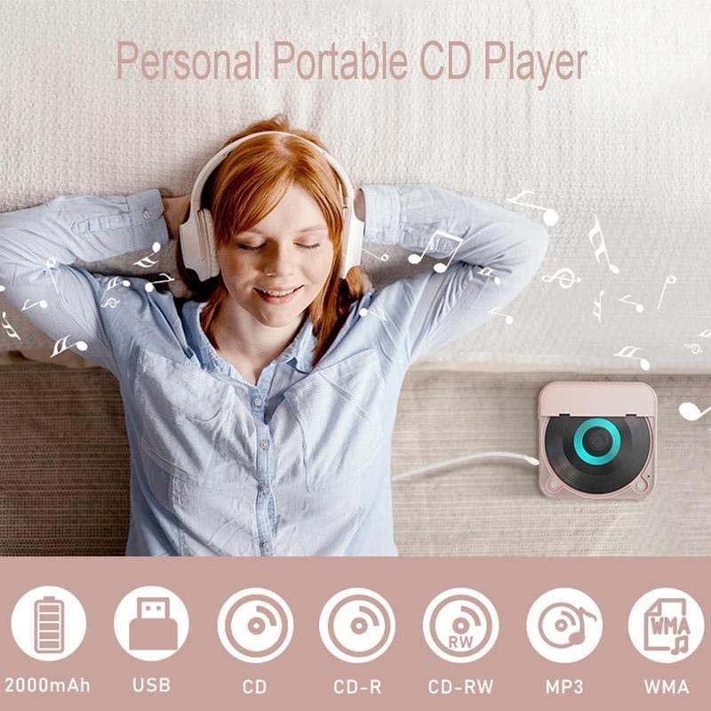 Bærbar Bluetooth CD-afspiller ❤️ Den perfekte gave til musikelskere