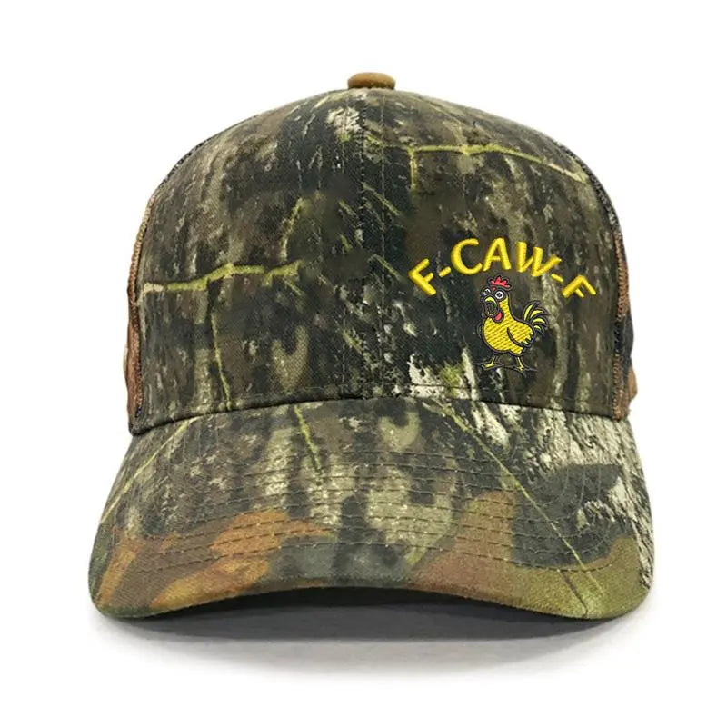 F-CAW-F Broderet Justerbar Snapback-kasket i Premium Kvalitet