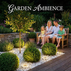 ☀️ Solar Powered 8-LED Ground Lights | Outdoor Pathway Lighting