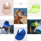 Women's UPF 50+ UV Protection Sun Visor Hat