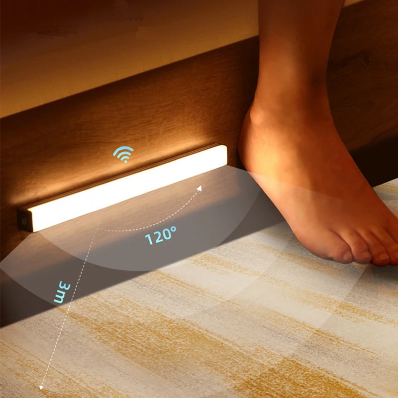 💡 Sladdlösa smarta magnetiska uppladdningsbara LED-lampor med sensor