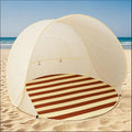 🌞 ⛺ UV-beskyttende pop-up strandtelt