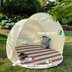 🌞 ⛺ UV-beskyttende pop-up strandtelt